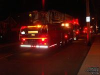 701 - Drummondville, Quebec - �chelle 2007 E-One (95 ft) Ladder